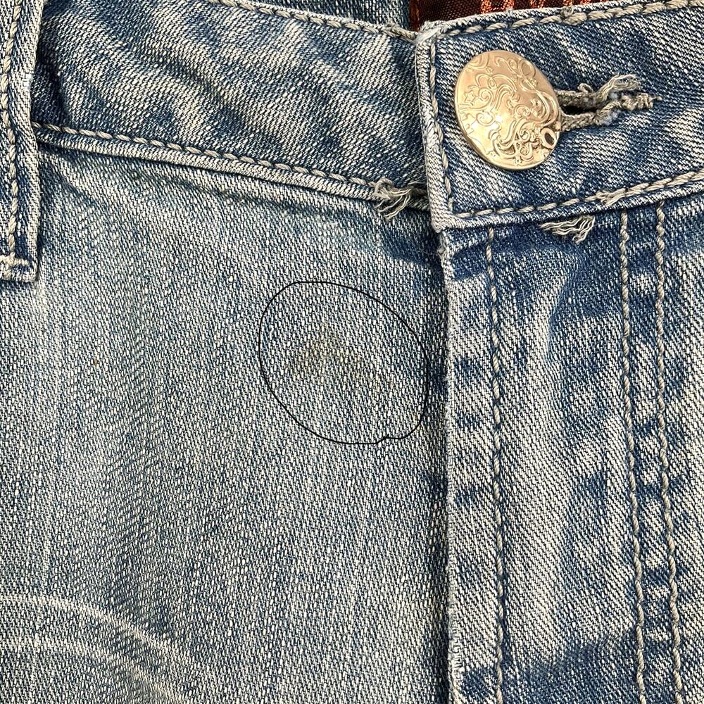 Hybrid Straight‎ Leg Blue Jeans Size 15/16 - Picture 6 of 11
